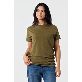 ADULT PREMIUM CVC TEE MILITARY HTR