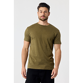 ADULT PREMIUM CVC TEE MILITARY HTR