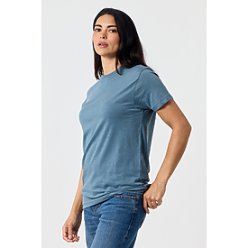 ADULT PREMIUM CVC TEE SLATE HTR