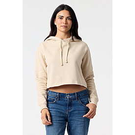 CROP HOODIE DUST