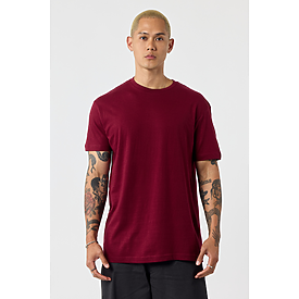 MEN'S VALUE TEE BURGUNDY