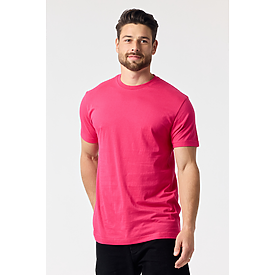 MEN'S VALUE TEE HOT PINK