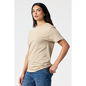 MEN'S VALUE TEE OATMEAL HTR