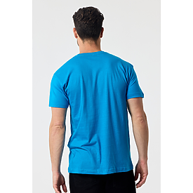MEN'S VALUE TEE TURQUOISE Back