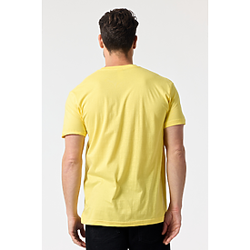 MEN'S VALUE TEE YELLOW Back