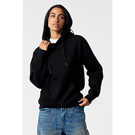 ADULT PREM HEAVY WT HOOD BLACK