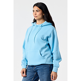ADULT PREM HEAVY WT HOOD CAROLINA BLUE