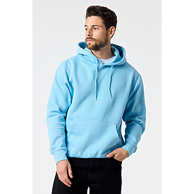 ADULT PREM HEAVY WT HOOD CAROLINA BLUE
