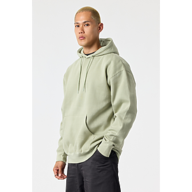ADULT PREM HEAVY WT HOOD FROSTY GREEN