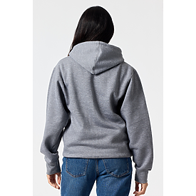 ADULT PREM HEAVY WT HOOD GRAPHITE HTR