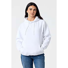 ADULT PREM HEAVY WT HOOD WHITE