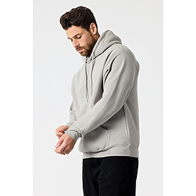 ADULT PREMIUM 12OZ HOODIE STONE