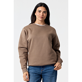 ADULT PREMIUM 12OZ CRW SWTSHRT DESERT TAUPE
