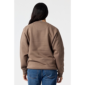 ADULT PREMIUM 12OZ CRW SWTSHRT DESERT TAUPE