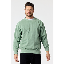 ADULT PREMIUM 12OZ CRW SWTSHRT VINTAGE SAGE