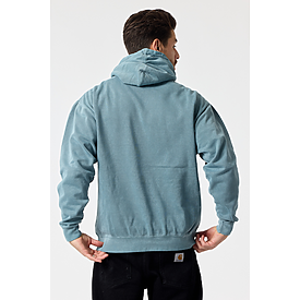 ADULT PREMIUM 12OZ FSHN HOODIE VINTAGE DUSTY BLUE