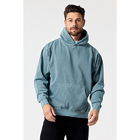 ADULT PREMIUM 12OZ FSHN HOODIE VINTAGE DUSTY BLUE