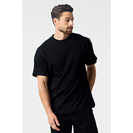 ADULT PREM HEAVY WT SS TEE BLACK