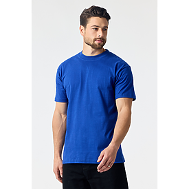 ADULT PREM HEAVY WT SS TEE ROYAL