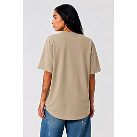 ULTRA HEAVY ADULT TEE GREIGE
