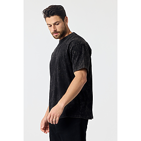 ULTRA PREMIUM 7.7 OZ TEE MINERAL BLACK