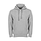 ADULT HEAVY WEIGHT HOODIE HEATHER GREY Back