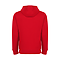 ADULT HEAVY WEIGHT HOODIE RED Back