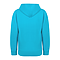 YOUTH PULLOVER HOODIE TURQUOISE Back